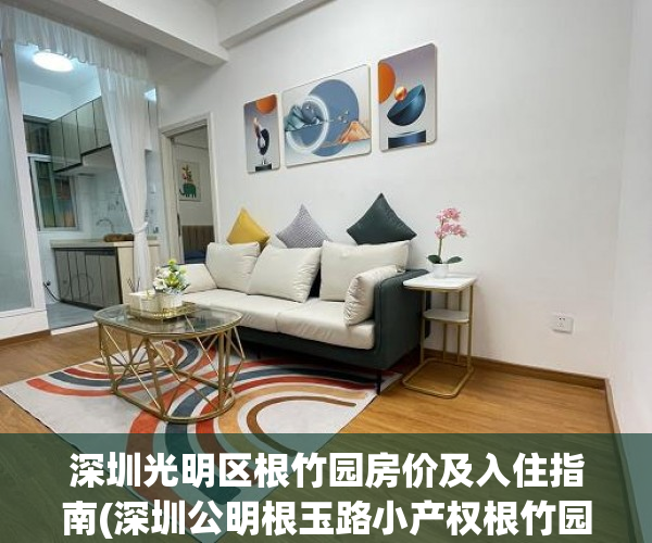 深圳光明区根竹园房价及入住指南(深圳公明根玉路小产权根竹园二手房最新房价)