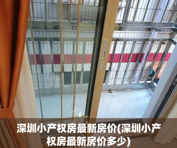 深圳小产权房最新房价(深圳小产权房最新房价多少)