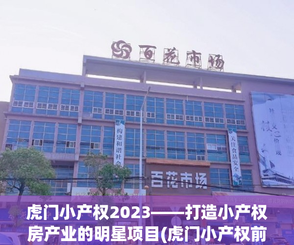 虎门小产权2023——打造小产权房产业的明星项目(虎门小产权前景如何)