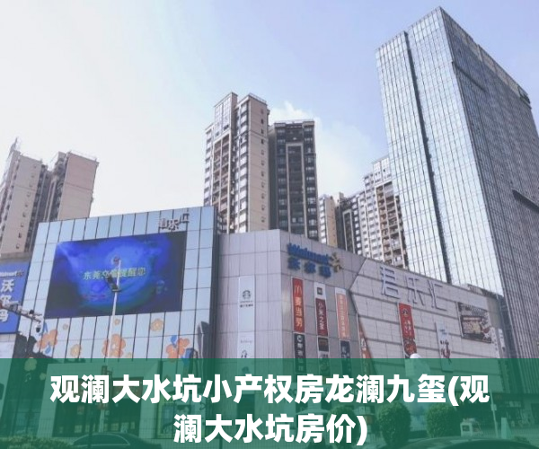 观澜大水坑小产权房龙澜九玺(观澜大水坑房价)