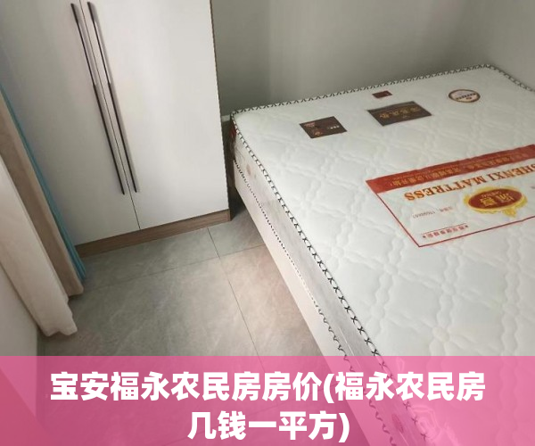 宝安福永农民房房价(福永农民房几钱一平方) 宝安福永农民房房价(福永农民房几钱一平方)
