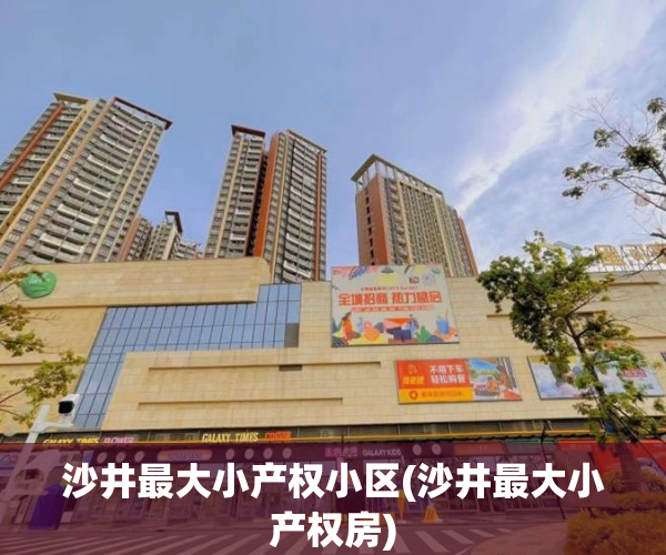 沙井最大小产权小区(沙井最大小产权房)