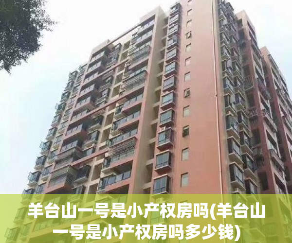 羊台山一号是小产权房吗(羊台山一号是小产权房吗多少钱)