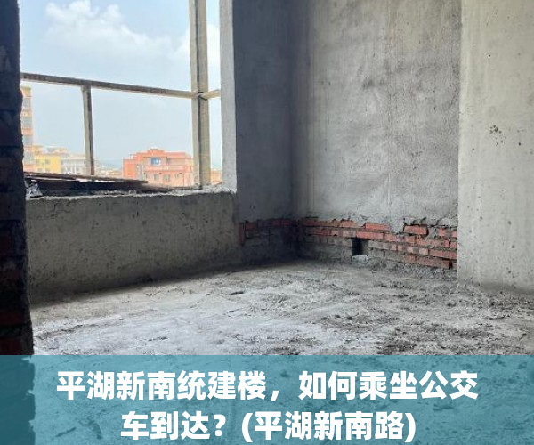 平湖新南统建楼，如何乘坐公交车到达？(平湖新南路)