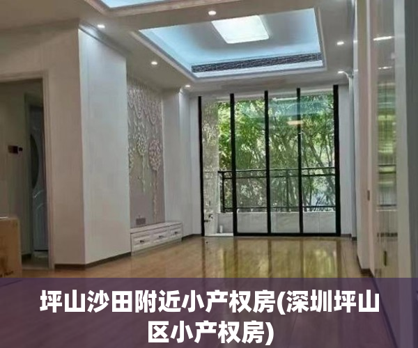 坪山沙田附近小产权房(深圳坪山区小产权房) 坪山沙田附近小产权房(深圳坪山区小产权房)