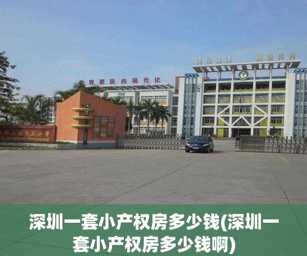 深圳一套小产权房多少钱(深圳一套小产权房多少钱啊)