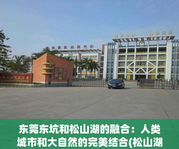东莞东坑和松山湖的融合：人类城市和大自然的完美结合(松山湖 东坑)