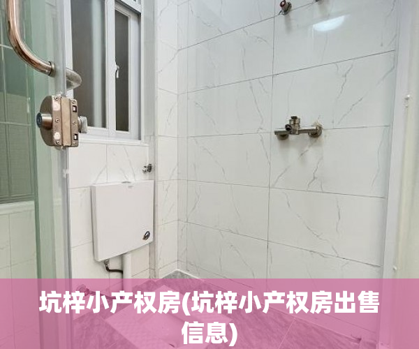 坑梓小产权房(坑梓小产权房出售信息) 坑梓小产权房(坑梓小产权房出售信息)