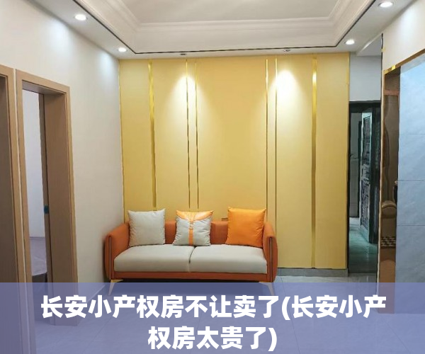 长安小产权房不让卖了(长安小产权房太贵了) 长安小产权房不让卖了(长安小产权房太贵了)