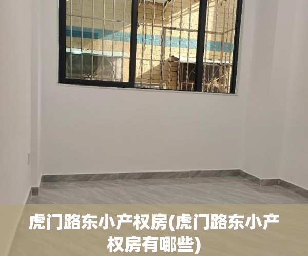 虎门路东小产权房(虎门路东小产权房有哪些) 虎门路东小产权房(虎门路东小产权房有哪些)