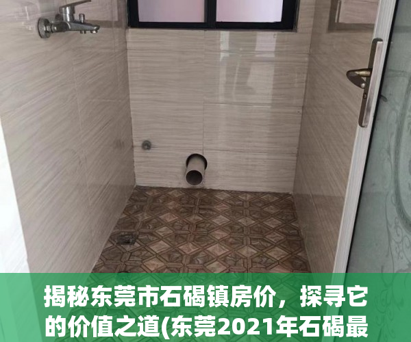 揭秘东莞市石碣镇房价，探寻它的价值之道(东莞2021年石碣最新房价)