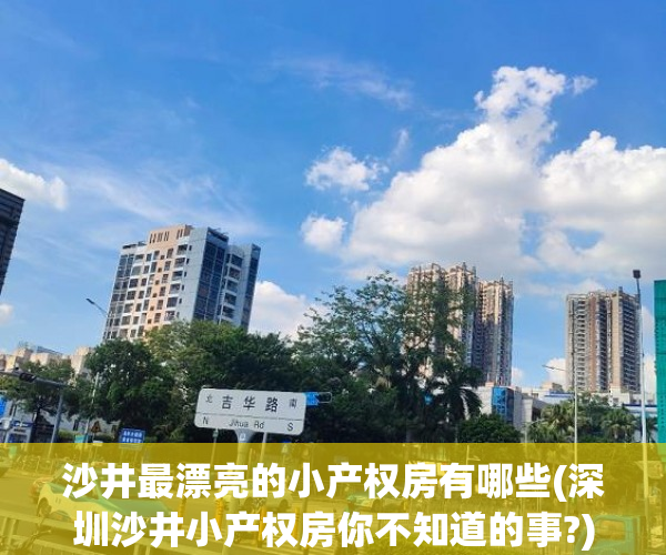沙井最漂亮的小产权房有哪些(深圳沙井小产权房你不知道的事?) 沙井最漂亮的小产权房有哪些(深圳沙井小产权房你不知道的事?)