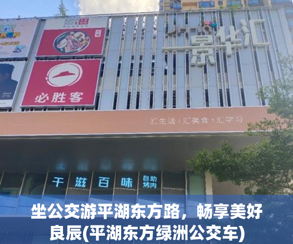 坐公交游平湖东方路，畅享美好良辰(平湖东方绿洲公交车)