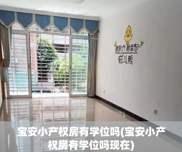 宝安小产权房有学位吗(宝安小产权房有学位吗现在) 宝安小产权房有学位吗(宝安小产权房有学位吗现在)