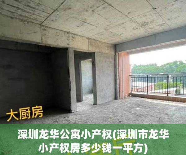 深圳龙华公寓小产权(深圳市龙华小产权房多少钱一平方) 深圳龙华公寓小产权(深圳市龙华小产权房多少钱一平方)