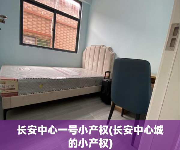 长安中心一号小产权(长安中心城的小产权) 长安中心一号小产权(长安中心城的小产权)