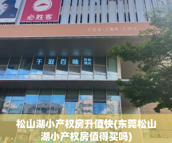 松山湖小产权房升值快(东莞松山湖小产权房值得买吗) 松山湖小产权房升值快(东莞松山湖小产权房值得买吗)