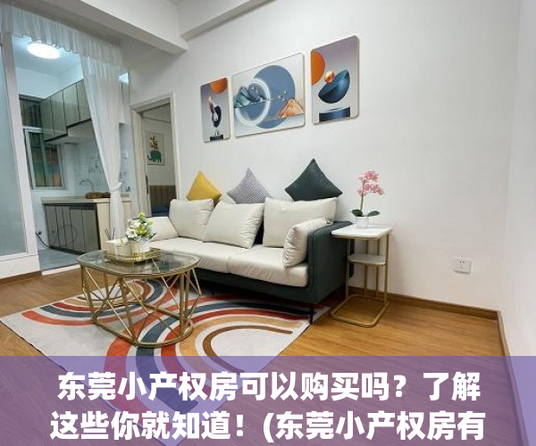 东莞小产权房可以购买吗？了解这些你就知道！(东莞小产权房有升值空间吗?)