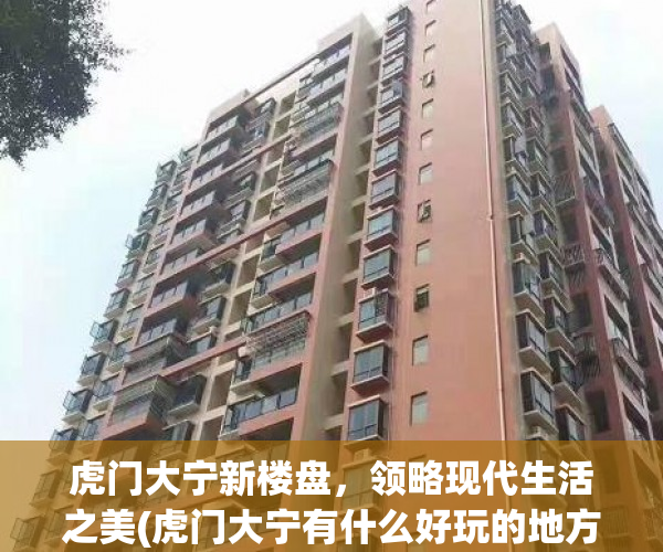 虎门大宁新楼盘，领略现代生活之美(虎门大宁有什么好玩的地方)