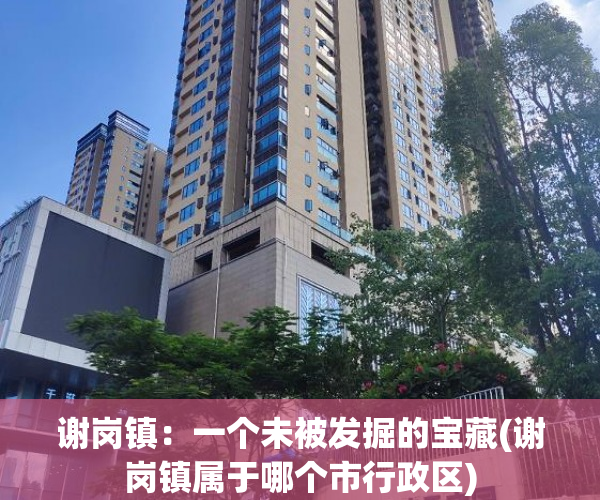 谢岗镇：一个未被发掘的宝藏(谢岗镇属于哪个市行政区)