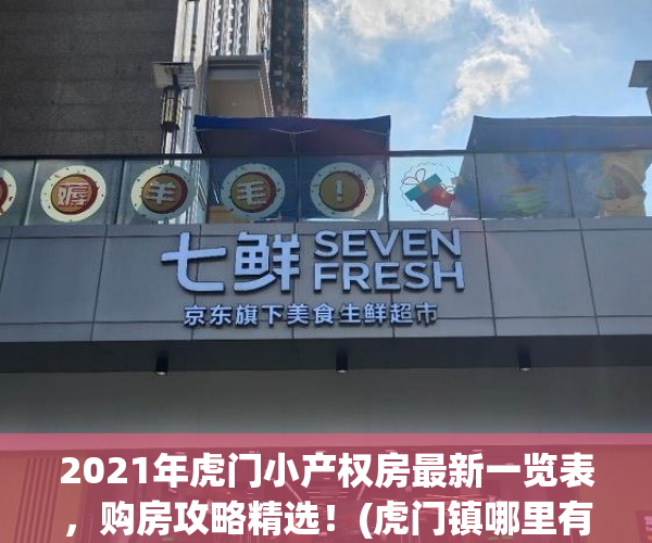 2021年虎门小产权房最新一览表，购房攻略精选！(虎门镇哪里有小产权房出售)