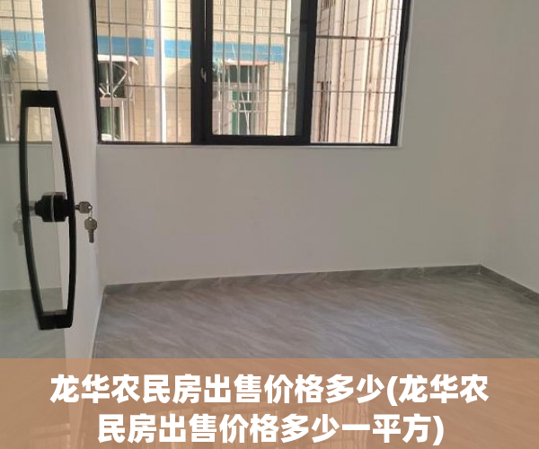 龙华农民房出售价格多少(龙华农民房出售价格多少一平方)