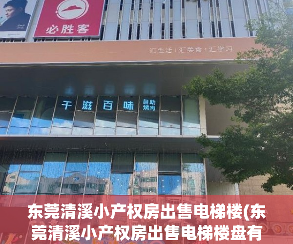 东莞清溪小产权房出售电梯楼(东莞清溪小产权房出售电梯楼盘有哪些) 东莞清溪小产权房出售电梯楼(东莞清溪小产权房出售电梯楼盘有哪些)
