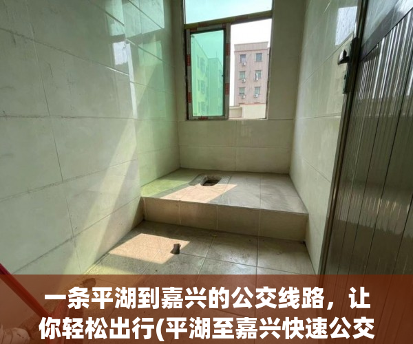 一条平湖到嘉兴的公交线路，让你轻松出行(平湖至嘉兴快速公交)