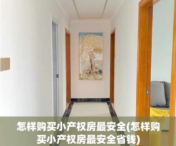 怎样购买小产权房最安全(怎样购买小产权房最安全省钱) 怎样购买小产权房最安全(怎样购买小产权房最安全省钱)