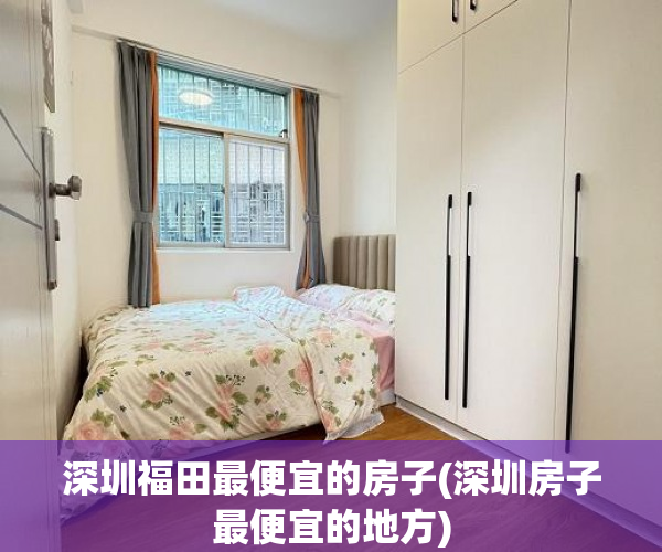 深圳福田最便宜的房子(深圳房子最便宜的地方)