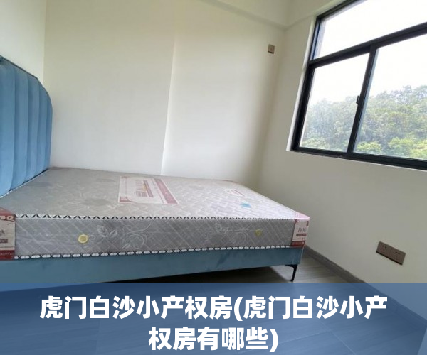 虎门白沙小产权房(虎门白沙小产权房有哪些)