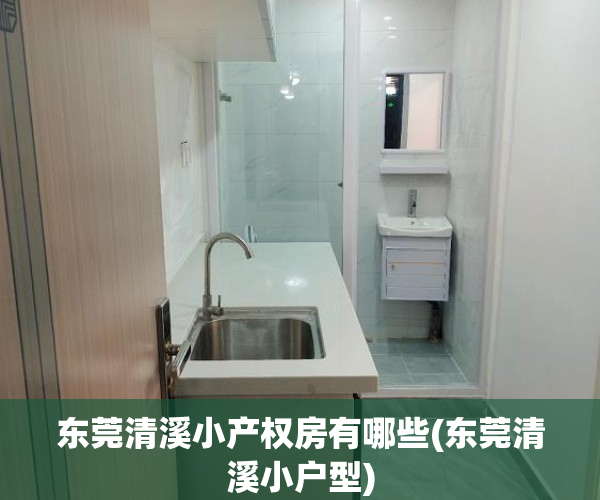 东莞清溪小产权房有哪些(东莞清溪小户型) 东莞清溪小产权房有哪些(东莞清溪小户型)