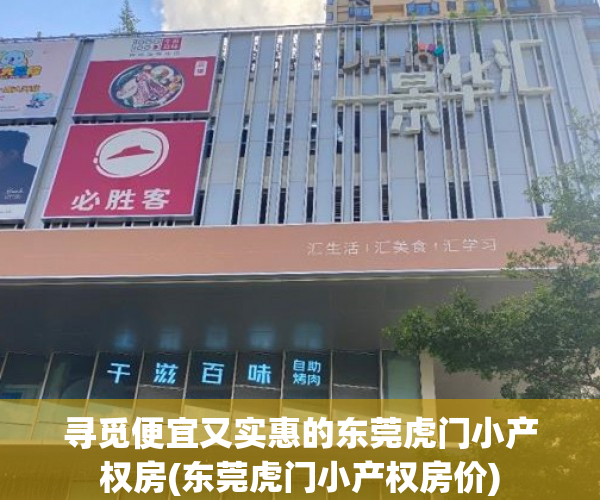 寻觅便宜又实惠的东莞虎门小产权房(东莞虎门小产权房价)