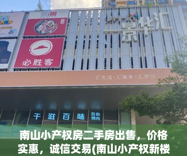南山小产权房二手房出售，价格实惠，诚信交易(南山小产权新楼盘)