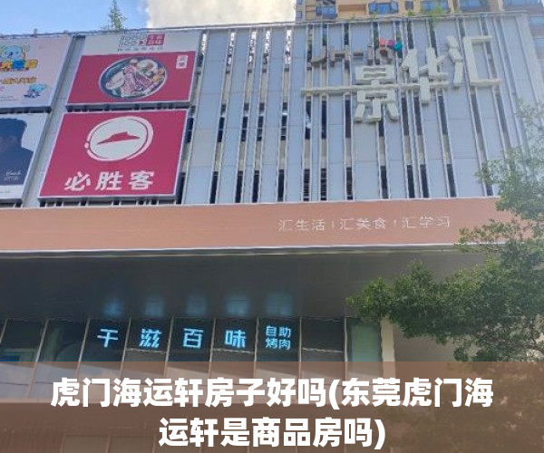 虎门海运轩房子好吗(东莞虎门海运轩是商品房吗) 虎门海运轩房子好吗(东莞虎门海运轩是商品房吗)