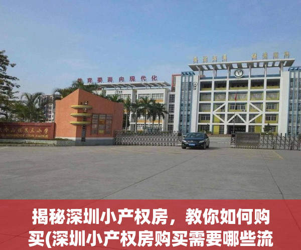 揭秘深圳小产权房，教你如何购买(深圳小产权房购买需要哪些流程)
