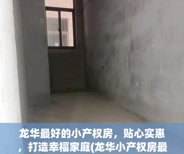 龙华最好的小产权房，贴心实惠，打造幸福家庭(龙华小产权房最新开盘)