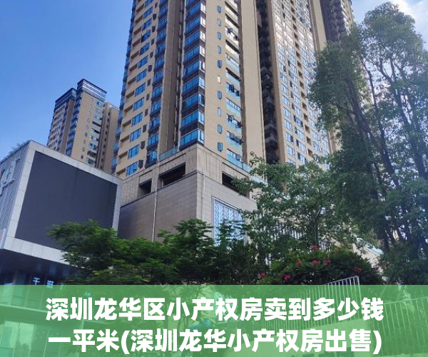 深圳龙华区小产权房卖到多少钱一平米(深圳龙华小产权房出售) 深圳龙华区小产权房卖到多少钱一平米(深圳龙华小产权房出售)