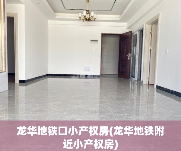 龙华地铁口小产权房(龙华地铁附近小产权房)