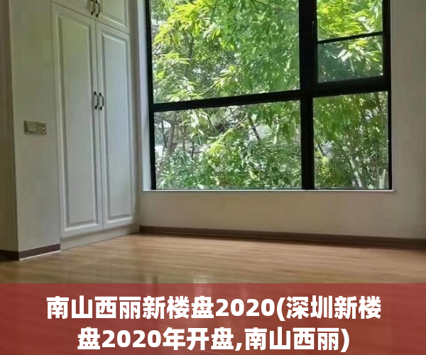 南山西丽新楼盘2020(深圳新楼盘2020年开盘,南山西丽) 南山西丽新楼盘2020(深圳新楼盘2020年开盘,南山西丽)