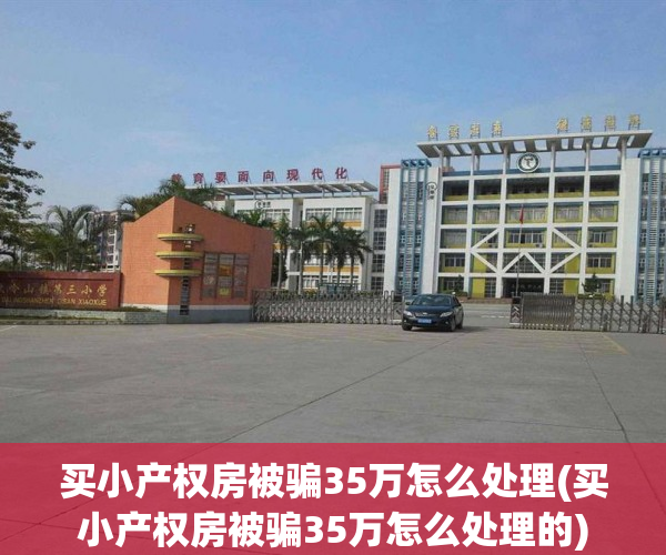 买小产权房被骗35万怎么处理(买小产权房被骗35万怎么处理的)
