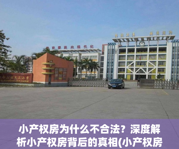 小产权房为什么不合法？深度解析小产权房背后的真相(小产权房为什么不好卖)