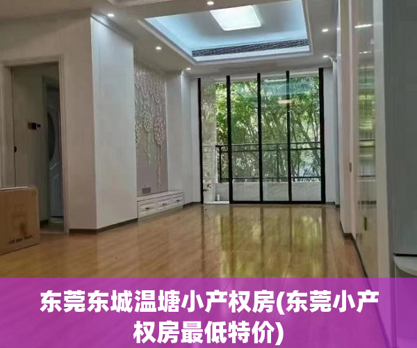 东莞东城温塘小产权房(东莞小产权房最低特价) 东莞东城温塘小产权房(东莞小产权房最低特价)