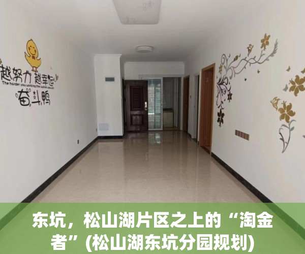 东坑，松山湖片区之上的“淘金者”(松山湖东坑分园规划)