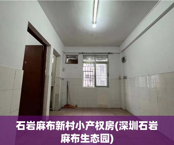 石岩麻布新村小产权房(深圳石岩麻布生态园) 石岩麻布新村小产权房(深圳石岩麻布生态园)