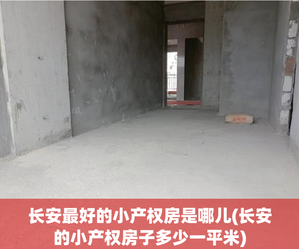 长安最好的小产权房是哪儿(长安的小产权房子多少一平米) 长安最好的小产权房是哪儿(长安的小产权房子多少一平米)