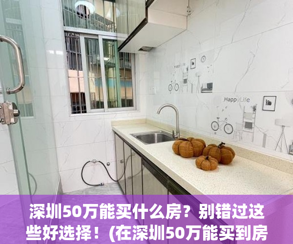 深圳50万能买什么房？别错过这些好选择！(在深圳50万能买到房子吗)