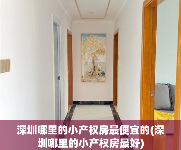 深圳哪里的小产权房最便宜的(深圳哪里的小产权房最好) 深圳哪里的小产权房最便宜的(深圳哪里的小产权房最好)