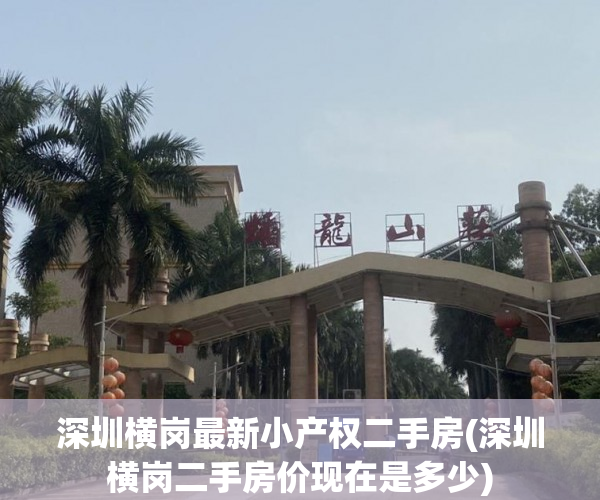 深圳横岗最新小产权二手房(深圳横岗二手房价现在是多少) 深圳横岗最新小产权二手房(深圳横岗二手房价现在是多少)