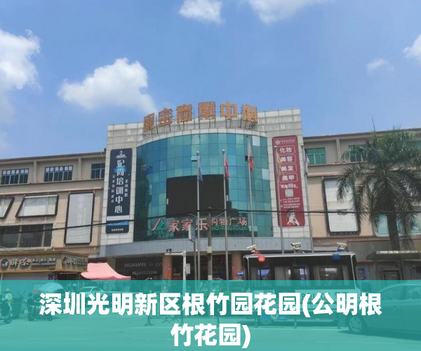 深圳光明新区根竹园花园(公明根竹花园)